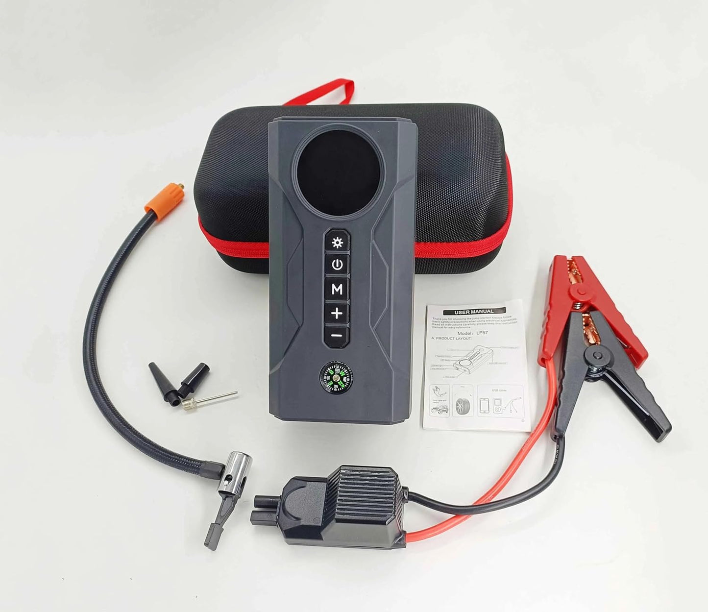 PARAS High-Capacity Jump Starter & Tyre Inflator